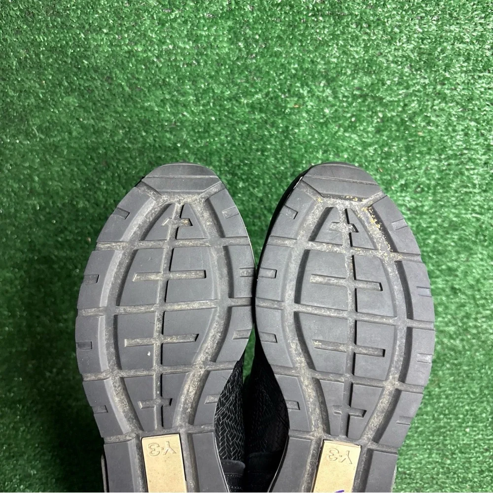 Yohji Yamamoto Adidas Y-3 Black Classic Sneakers‎ Mens Size 7.5